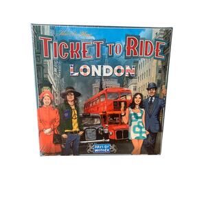 Ticket to Ride LONDON Board Game NIB Days of Wonder Ages 8+ 2-4 Players